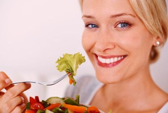 salade de légumes pour éliminer les parasites du corps
