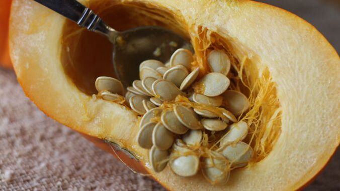 graines de citrouille pour traiter les vers